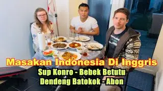 Bule Puas Nyantap BEBEK BETUTU, DENDENG BATOKOK, & MACAM SAMBAL INDONESIA