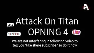 Watch in 1080p|AttackOnTitan Opning 4|# Attackontitan | Anime cuts | Opening,intro.,endings etc.