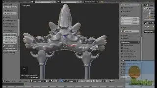 Sculpting gate Blender tutorial // Blender ATX