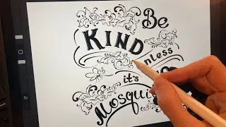 Vintage Victorian Hand-Lettering in Procreate + Adobe Illustrator