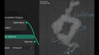 Geometry node - 3.5 Simulation Node - Fake physical simulation + Fake smoke simulation- blender