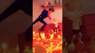 ELES PRECISAM SE SALVAR DO INCÊNDIO! #shorts #jogos #animation