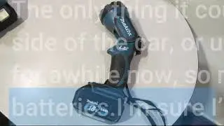 Makita DML801 240 120 Lumens, LED Cordless Flashlight Lighting, Black