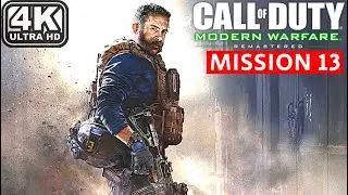 Call of Duty Modern Warfare Remastered Mission 13 Full Gameplay Walkthrough 4K60 #codmw #cod