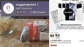 pertama kali beli handphoe secara online di shoope  