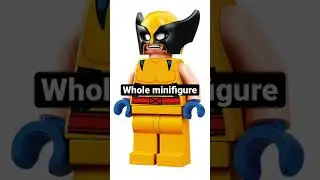 Upgraded LEGO Wolverine minifigure