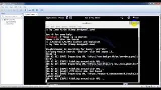 fimap to scan dork