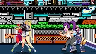 MUGEN Request: Millia & Taki Vs Leela & Fiona Mayfield