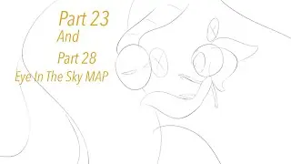 “Eye In The Sky” Rain World MAP- Part 23 and Part 28