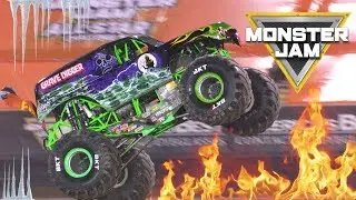 Monster Jam Trucks Insane Crashes and Carnage Compilation!  All Star Freestyle!