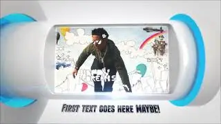 Clean futuristic intro template