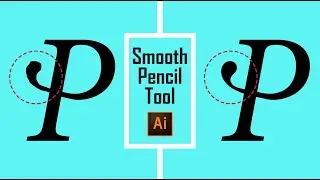 Smooth pencil tool | How to smoothen pencil in Illustrator | Basic Illustrator Trick | Smooth Edge