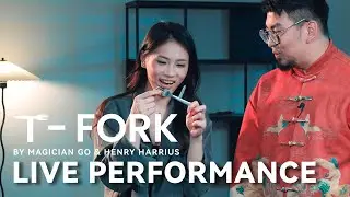 T-Fork by Magician Go & Henry Harrius (Studio Performance)