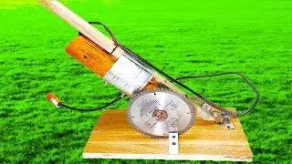 How to turn an angle grinder into a cutting machine [100% reliable]