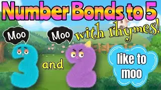 NUMBER BONDS TO 5 RHYMES | Miss Ellis 