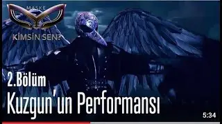 Kuzgun'un Persormansı - Maske Kimsim Sen ? Kuzgun Maske