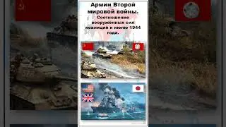 Кто сильнее ? Армии Второй мировой войны #сравнениеармий #втораямироваявойна #армиивтороймировой