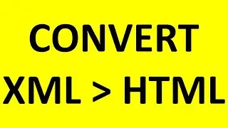 Tecq Mate | XML to HTML | Transform XML to HTML with XSLT | MSXSL