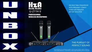 Hertz U-211H II Wireless Mic Unboxing