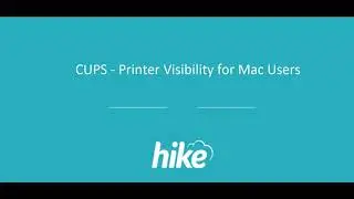 CUPS - Visibility for Mac Users for Thermal Receipt Printers