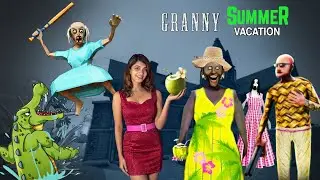Mad Granny Escapes Grandpa's Summer Vacation in Granny 3