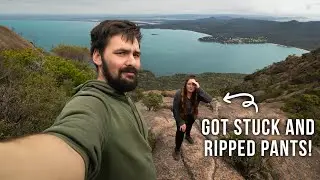 We Were Warned About This! (Mount Amos & Wineglass Bay Tasmania)