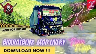 Bharatbenz Truck Mod Bussid ||Bharat Benz Modified Tipper Mod For Bussid || Download Now ||New Truck