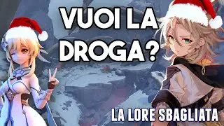 la LORE SBAGLIATA di GENSHIN IMPACT (DRAGOSPINE & ALBEDO) SPECIALE DI NATALE | GENSHIN IMPACT ITA