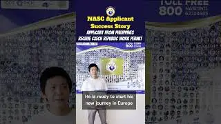 Czech Republic Work Permit 🇨🇿 received by our Filipino applicant 