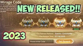 NEW RELEASE CODE 🧡🧡🧡 - Mirage Code | Mobile Legends: Adventure