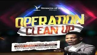 OPERATION CLEAN UP || SUNDAY SERVICE || 5TH OCTOBER 2025