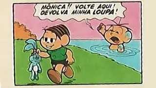 A Mônica roubou a roupa do Cebolinha | Quadrinhos da Mônica - 1990
