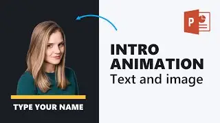 Intro animation in PowerPoint with Morph | DOWNLOAD FILE