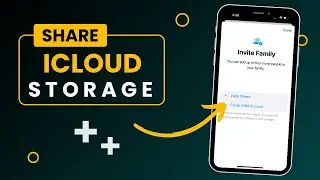 SHARE Your iCloud Storage With Others Easily!