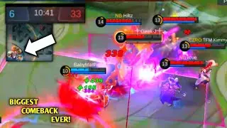 HARDEST COMEBACK EVER!  | ARLOTT MLBB