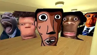 Goofy Ahh Family, Angry Munci Multiverse, Rosalia Bizcochito And Obunga Family Nextbot Gmod