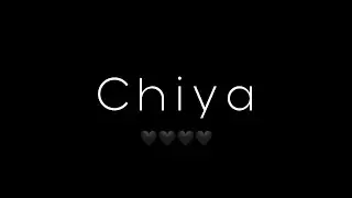 PARTS DEV - CHIYA CHIYA  [Official Music Video Teaser] 🖤🖤🖤🖤