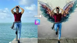 Vijay Mahar Wall Concept Photo Editing | PicsArt | S Editz