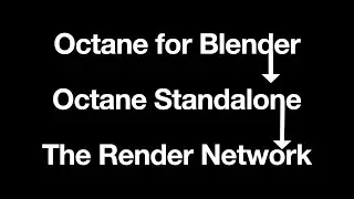 Octane for Blender to Octane Standalone to the Render Network!