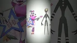 Loonboon FNAF AR Glamrock Circus Animatronics edit