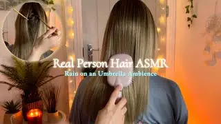ASMR Real Person Hair & Scalp Treatment | Hair Brushing, Hair Play, Scalp Check, Scalp Scratching