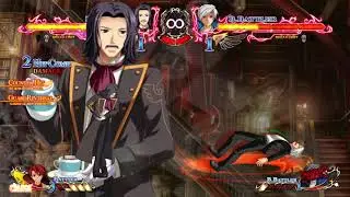 Ougon Musou Kyoku Cross - Boss Black Battler Defeat