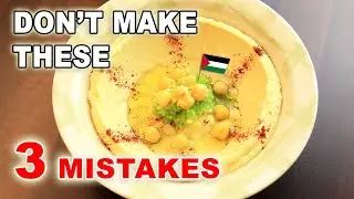 Smooth Hummus Recipe - Top 3 mistakes