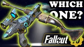 Alien Blaster vs Alien Disintegrator! What's The Best Alien Weapon? - Fallout 76