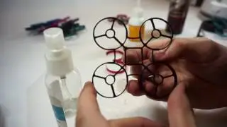 CF Tiny Whoop Frame Build Video