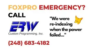 When Your FoxPro Program Crashes