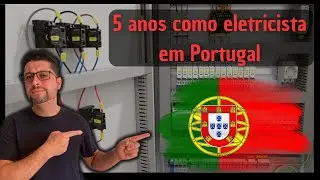 Eletricista em Portugal com comandos elétricos e automação industrial