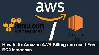 How to fix Amazon AWS Billing non used Free EC2 instances