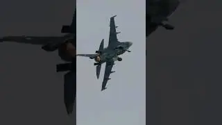 パワフルで大迫力でした！航空自衛隊F-2、脚を下ろしたままエンジンパワーにものを言わせて急上昇！防府北基地航空祭2023