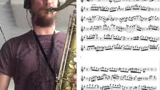 John Coltrane "Dear Old Stockholm" transcription solo